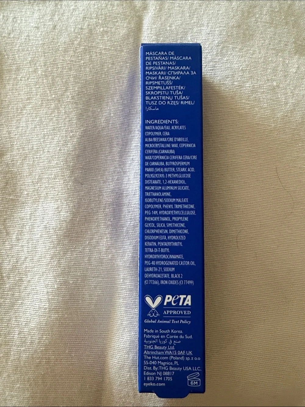 Eyeko Black Magic Mascara — Royal Blue Box